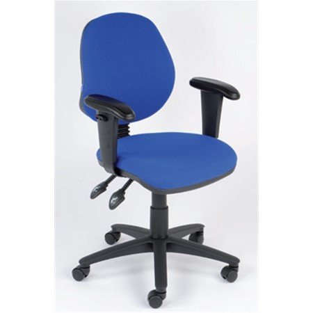 product image:Jupiter Operators Chair - Medium Back, Height Adjustable Arms