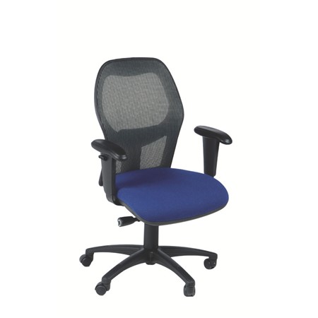 product image:Jupiter Operators Chair - High Mesh Back, Loop Arms