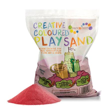 product image:Coloured Sand - Red - 5kg