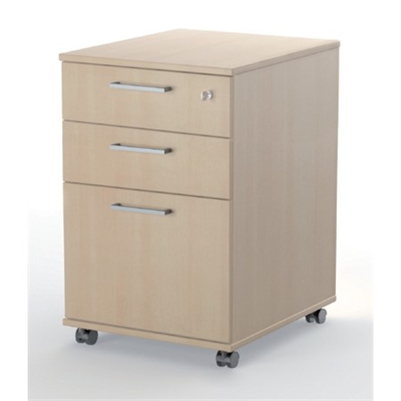 product image:FullStop - Desk High Pedestal - 3 Drawer