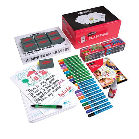 product image:Show-me Picture/Story A4 Whiteboard 35 Pack