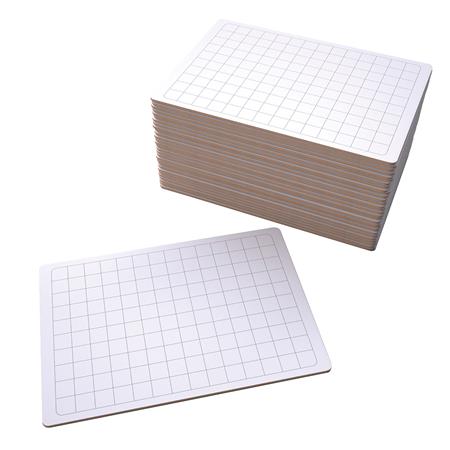 product image:Gridded Rigid A4 Whiteboard 30 Pack